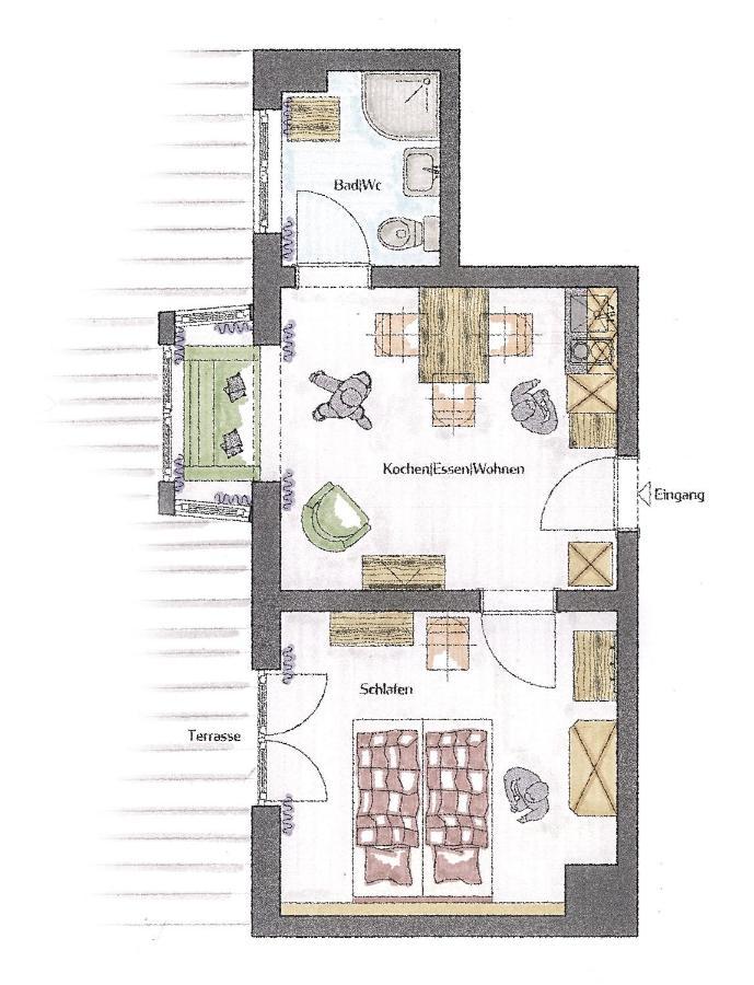 Appartements Erwin & Eleonore Huettl I Neukirchen am Großvenediger Exteriör bild